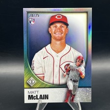 2023 Topps Transcendent Collection Matt McLain Icons Chrome RC Rookie #20/25 #74