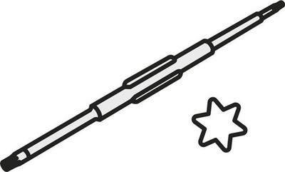 Pramet Torx-Klinge ISO D-T20P Bruttogewicht 18,3g Trägerwerkzeugersatzteile
