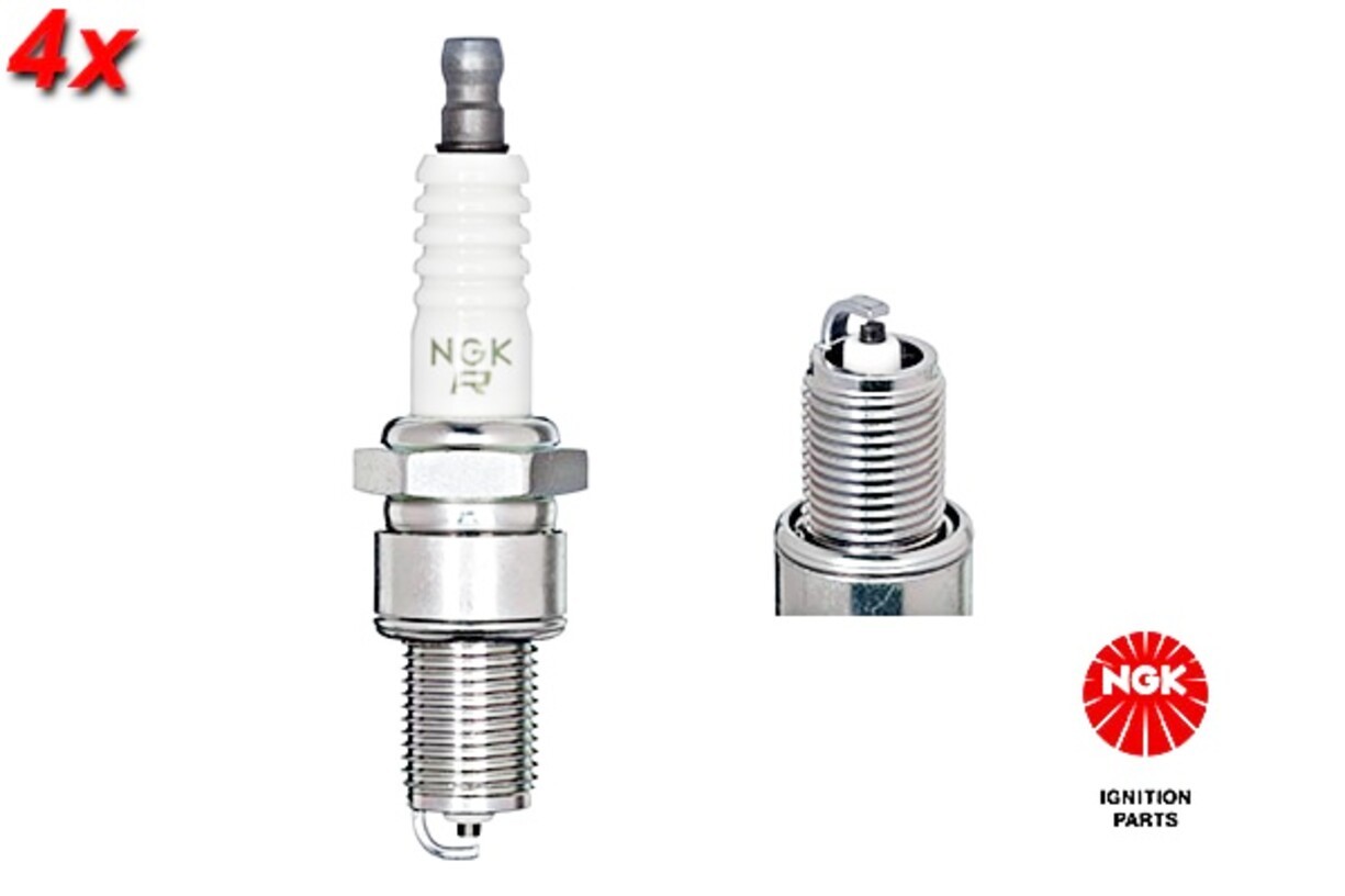 NGK 4x Spark Plug For DAIHATSU Charade III HONDA Crx I TOYOTA 79-99 9091-01126