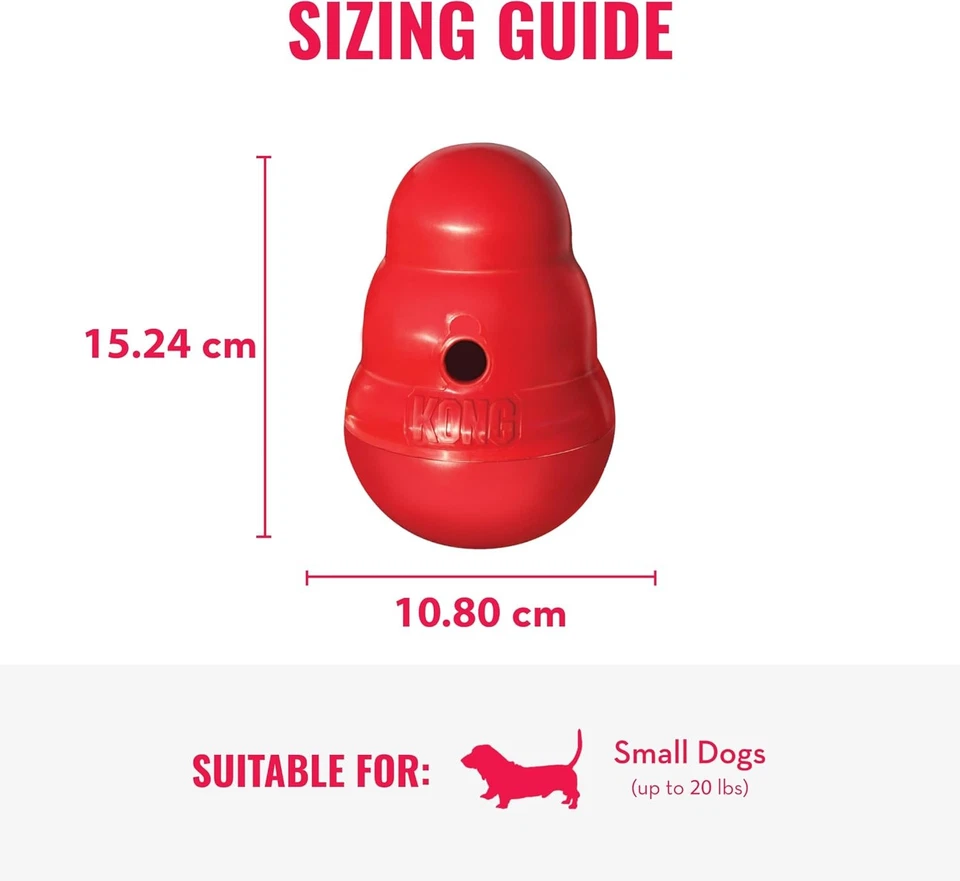 KONG Wobbler - Interactive Dog Toy for Treat Dispensing - Large, Large - Image 4 of 4