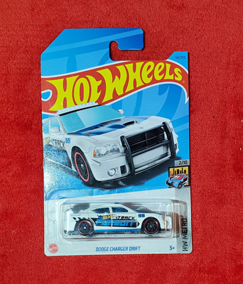 Hot Wheels Dodge Charger Drift HW Metro 2/10 White/Blue Diecast 1:64 Unopened