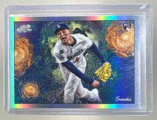 Roki Sasaki 2025 Topps Cosmic Chrome #STN-3 Stars in the Night Rookie RC