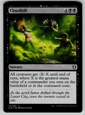 Cloudkill 121 CLB U Commander Legends: Battle for Baldur's Gate MTG