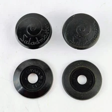 2 Saladmaster Lid Knobs w/ Trim Rings Replacement Parts Lot for Pot Pan Skillet