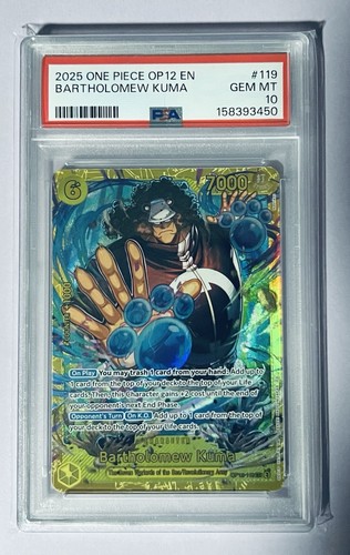 Bartholomew Kuma graded PSA 10 for sale on eBay