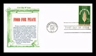 US COVER FOOD FOR PEACE FREEDOM FROM HUNGER FDC SCOTT 1231 KHOL KRAFT CACHET
