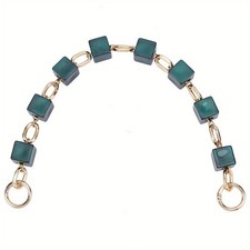 1pc Colorful Acrylic Purse Chain Strap 43 cm Resin Handbag Chain Handle