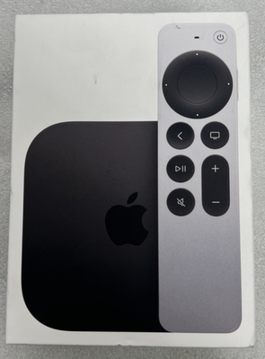 Apple TV 4K 3rd Gen. 128GB Media Streamer - Black, Wi-Fi +