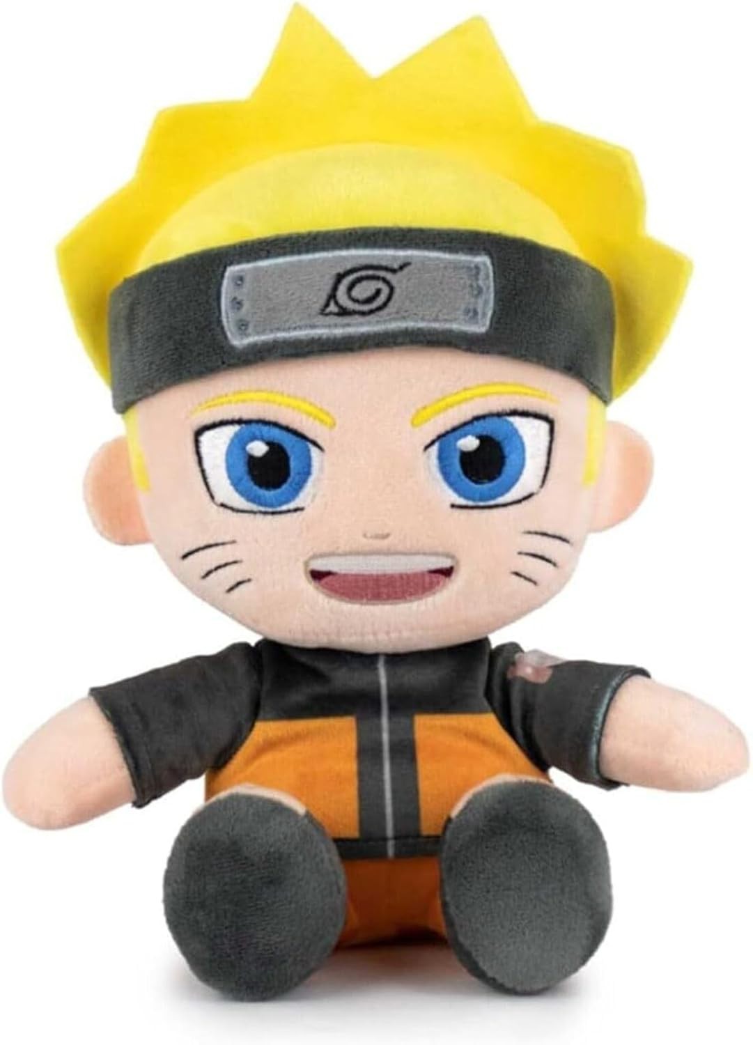 Naruto UZUMAKI PELUCHE 25cm NARUTO Shippuden Originale Licenza Ufficiale