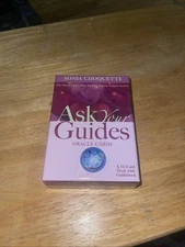 Ask Your Guides Oracle Cards, Sonia Choquette 52 Card Deck, Guidebook Box set