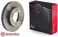 2X Bremsscheibe Brembo 09.C424.1X 2 Bremsscheiben Vorderachse Vorne FüR Ford