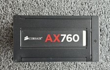 Corsair AX760 750W ATX 80 Plus Platinum Fully Modular Power Supply "NO CABLES"