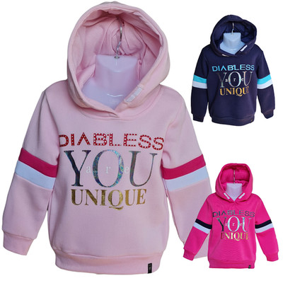 Diab less Paris Kids Girls Sweatshirt Hooded Size 104- 164 Hoodie Jumper