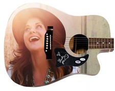 Shelly Fairchild Signed 1:1 Signature Edition Graphics Photo Guitar