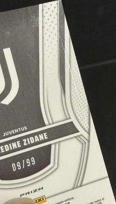 2025 Prizm FIFA Club World Cup Zinedine Zidane Legendary Talent