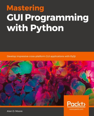 Mastering GUI Programming with Python Alan D. Moore Taschenbuch Englisch 2019