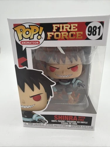 Funko Pop! Animation Vinyl: Fire Force - Shinra with Fire #981 MIB