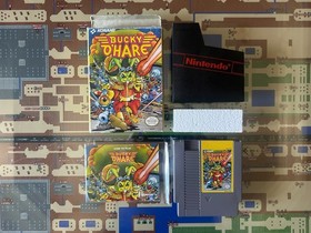 NES Nintendo Bucky O'hare CIB Complete Box Manual GENUINE AUTHENTIC Konami 1992