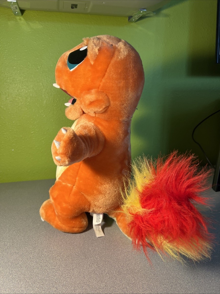 Vtg Pokémon 1999 Orginal Charmander Stuffed Plush Toy Great