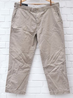 Polo Ralph Lauren Chino Preston Pant Vintage Hose beige Casual W38 L30 38/30