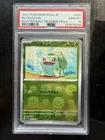 Pokemon Bulbasaur 001/165 Master Ball Reverse Holo SV2a 151 PSA 10 GEM MINT