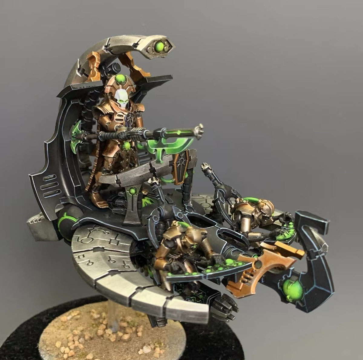 ネクロン カタコーム・コマンドバージ アナイアレーションバージ 49-12 Necron Catacomb Command Barge/Annihilation Barge