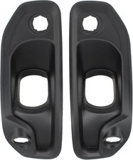 Front Driver and Passenger Side Fog Light Cover Bezel for Ram 1500 2019-2024