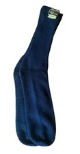 NOS VTG Mens Acrylic Nylon Dress Socks Irregulars Crew Mens Size 10-13 Navy