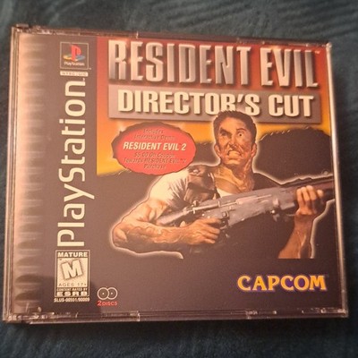 Resident Evil Director's Cut PlayStation 1  CIB. 2 Discs Incl. R.E. 2 Demo
