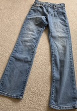 Old Navy Boys Straight Leg Jeans Size 12 Adjustable Waist Slim Exc