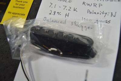 Fender American Stratocaster Pickup Custom Balanced Stagger MIDDLE
