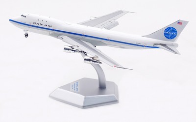 HX Model 1:400 PAN AM Boeing B747-100 Diecast Aircraft Model