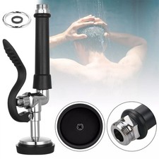 UK Commercial Restaurant Kitchen Pre-Rinse Faucet Tap Sprayer Spray Head Black