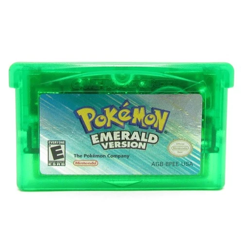 Pokemon Emerald Version (Game Boy Advance, 2005) Authentic, NEW BATTERY, Tested
