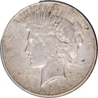 1928-S $1 Peace Silver Dollar ~ VF Details