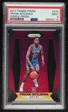 2017-18 Panini Prizm Purple Prizm 30/75 Frank Ntilikina #275 PSA 9 MINT 5w7