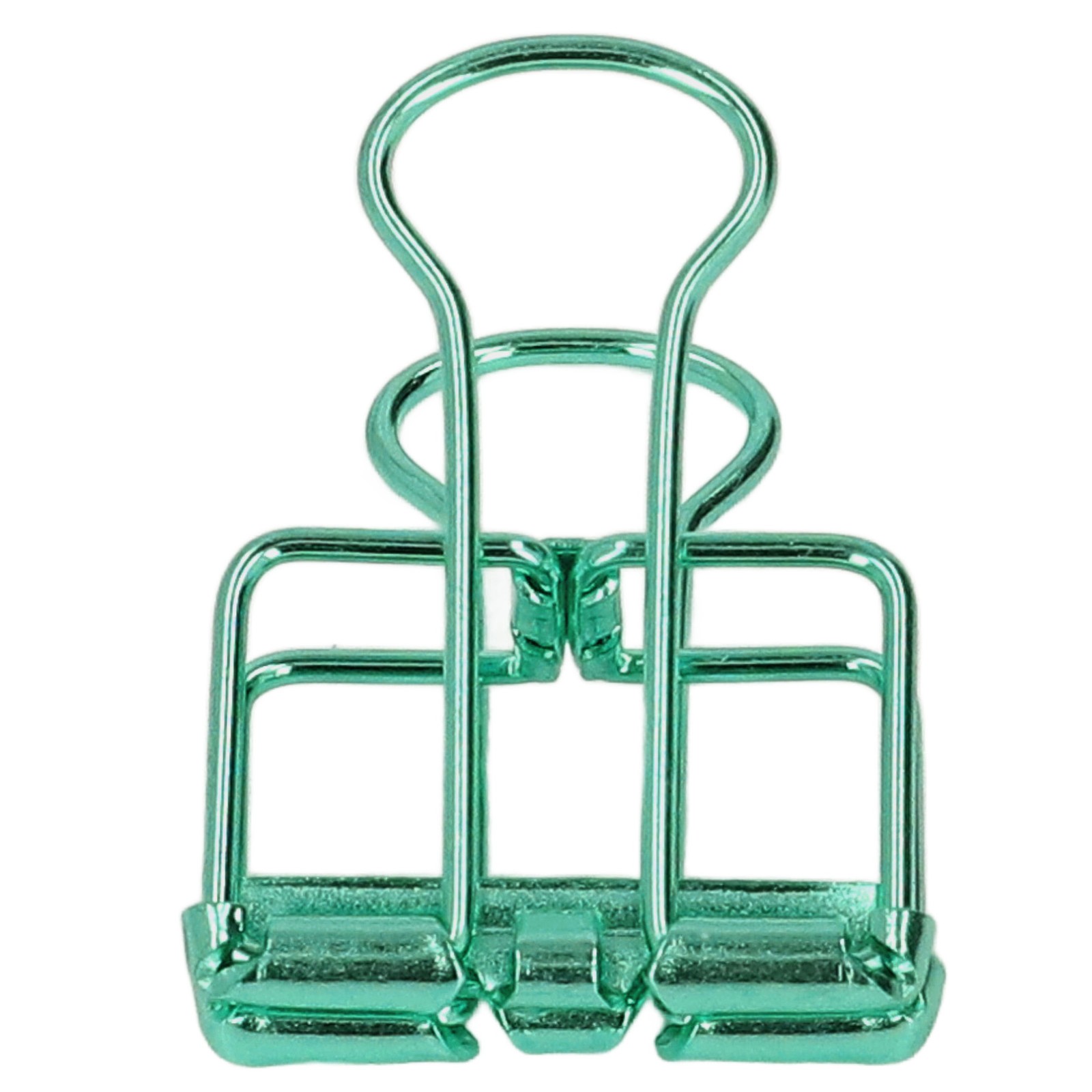80pcs Small Clips Strong Clamping Force Metal Paper Clamps For Office