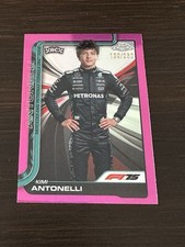 2025 Topps Chrome  Formula 1 F1 Kimi Antonelli #8 Pink Refractor RC   139/250