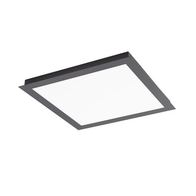 Lucande Deckenlampe Deckenleuchte Smart LED Leicy schwarz Fernbedienung RGB CCT