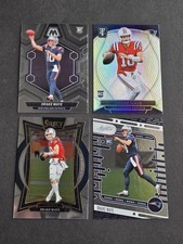 (4) 2024 SELECT TOTALLY CERTIFIED MOSAIC ABSOLUTE ROOKIE DRAKE MAYE BASE RC LOT