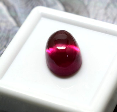 8.80 CT Dark Red Burmese Ruby Cabochon Gemstone for Ring/Pendant Gift For Her