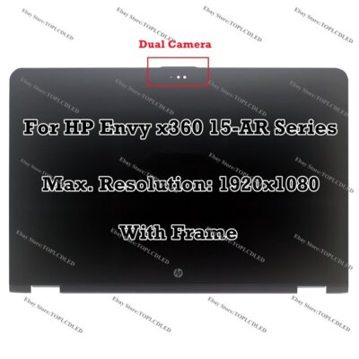 HP Envy x360 15-AR 15-AR000 15.6'' FHD 1080P LCD Touch Screen Digitizer Assembly