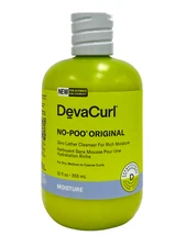 DevaCurl No-Poo Original Zero Lather Cleanser (12fl/355ml) NEW As Seen In Pics