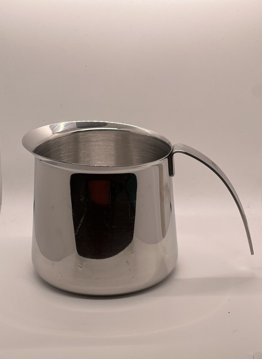 Krups Espresso Milk Frothing Pitcher Model 989 Stainless Steel