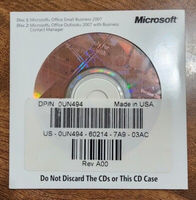 Microsoft Office Small Business 2007 With Product Key | eBay