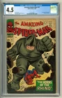 Amazing Spider-man #41 CGC 4.5 Marvel 1966 1st Rhino