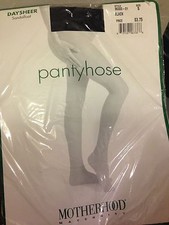 Exciting Vintage Motherhood daysheer black pantyhose size s