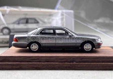 FW 1:64 Scale Gray LS400 XF10 UCF10 Sedan Sports Model Diecast Metal Car