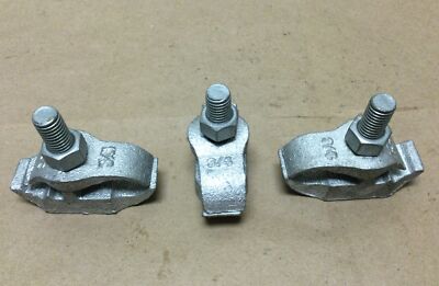 (LOT 3) STEEL CITY,  3/4  HEAVY DUTY CLAMP, FREE SHIPPING