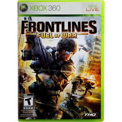 #ad #ad Frontlines Fuel Of War Microsoft Xbox 360 Pristine Tested Authentic $14.99
